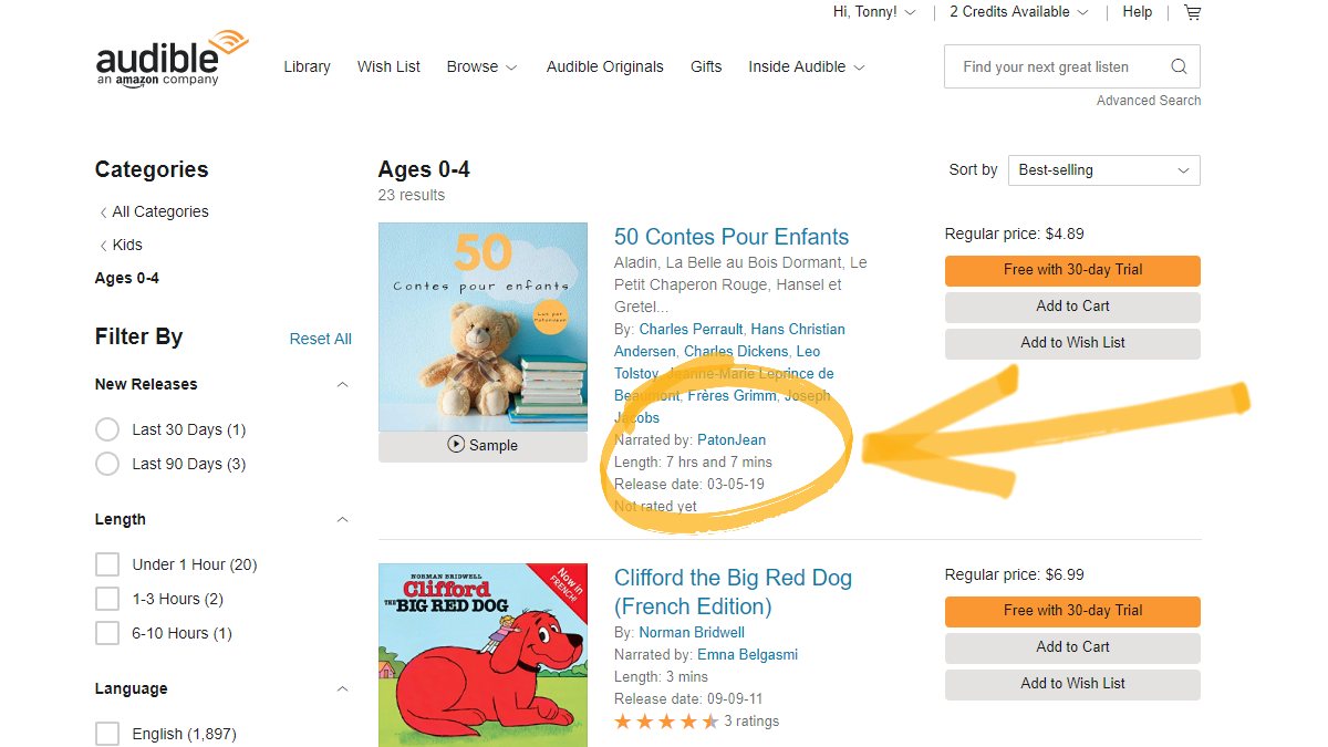 How to Learn a New language with Audible Ouino Languages